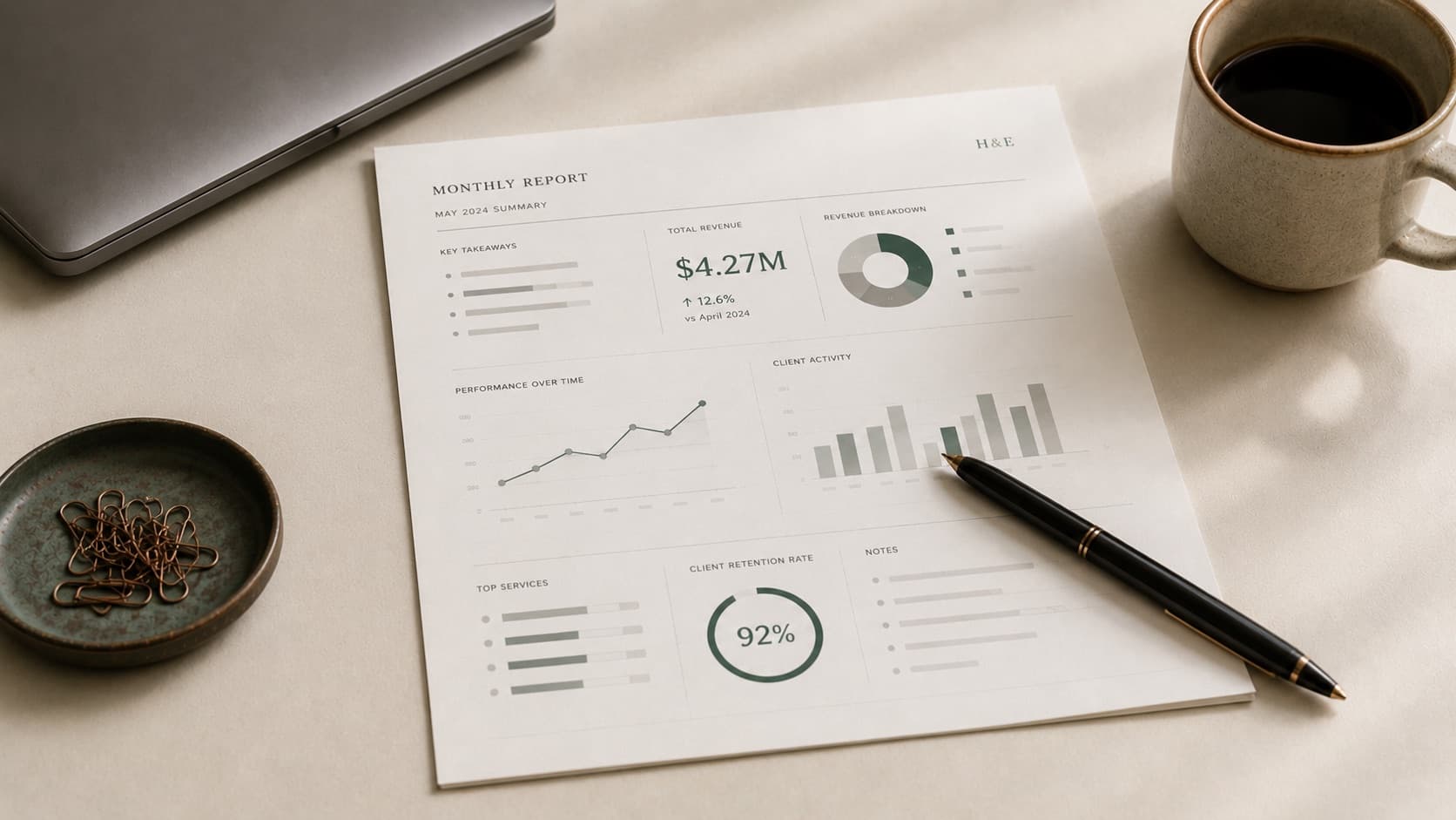A monthly report from an outside AI lead